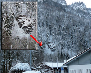 Aldischlauch Unterau Eisklettern