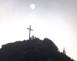Roßstein Gipfelkreuz