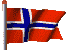 Flagge Norwegen