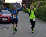 Nach 11 Std 31 min und ca. 74 km im Ziel unseres Supermarathons 2020 - Rennsteiglauf 2020 - Supermarathon