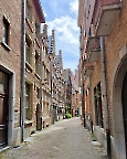 Abseits der Touristenpfade in Antwerpener Gassen unterwegs