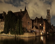Blick auf 2be Beer Wall, Hotels und Belfort