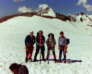 Unser Team nach der Besteigung der Finailspitze