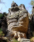 Unke - Blick in die Talseite