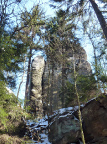 Kleiner Halben, Blick auf den Südwestriss, VI, für Anfänger geeignet