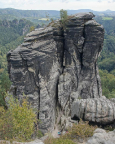 Hinterer Gansfels, aufgenommen vom Gipfel des Plattensteins