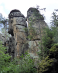 Götze - Blick aus Richtung Zschiehädelweg in die Südwestseite