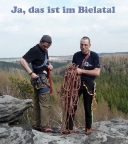 Ja, das ist das Bielatal, auch dort gibt es Gipfel mit Fernblick