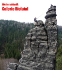 Klettern am Spannagelturm - Intro für die neue Galerie Bielatal