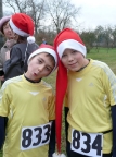 Forster Neiße-Winterlauf, Nikolaustag 2008 Freddy Selle & Max Bergmann