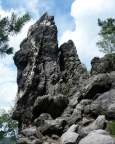 Scharfensteinnadel - Quacke neben dem Scharfenstein bei Oybin