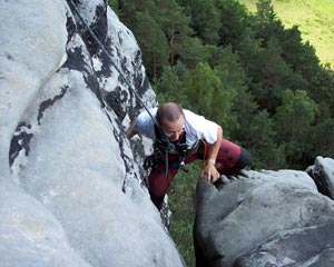 Talwächter Pfeilerweg Ausstieg
